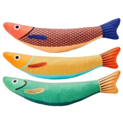 Itopfox Cat Toys Saury Fish, 3 Pack, Catnip Crinkle Sound, Soft And Durable, Interactive Kitten Kicker For Indoor Kitty Exercise For All Breeds -Itopfox Shop GUEST 012059da 1a3d 46a2 ae0d 3ab0e551ae5a