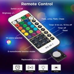 Itopfox 33FT Color Changing Rope Lights With Remote, Waterproof LED String Lights For Outdoor Christmas Decor, Indoor Bedroom, 16 Vibrant Colors -Itopfox Shop GUEST 01390d30 b7d8 4434 b3ba d00cfc7070a7