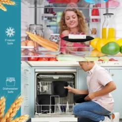 Itopfox 48-Piece Kitchen Plastic Wheat Straw Square Dinnerware Set For 12, Unbreakable Plates, Bowls, Tumblers, Dishwasher Safe, Outdoor Camping Dish 8 Itopfox 48-Piece Kitchen Plastic Wheat Straw Square Dinnerware Set For 12, Unbreakable Plates, Bowls, Tumblers, Dishwasher Safe, Outdoor Camping Dish -Itopfox Shop GUEST 02fa088f c89c 41c5 884f 43a6142ac4a6