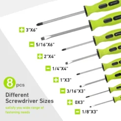 Itopfox 12-Piece Magnetic Screwdrivers Set With Slotted Phillips And Precision Screwdrivers, Repair Tool Kit With Storage Bag, Green -Itopfox Shop GUEST 043e412e 24b5 4ecf 9485 9387963a5609