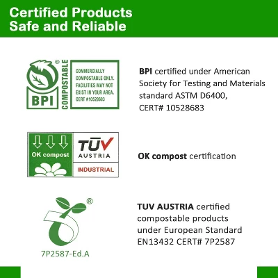 Itopfox 150 Count Heavy-duty Compostable Utensils Set, Includes Forks, Spoons, And Knives, BPI Certified Disposable Flatware 1 Itopfox 150 Count Heavy-duty Compostable Utensils Set, Includes Forks, Spoons, And Knives, BPI Certified Disposable Flatware