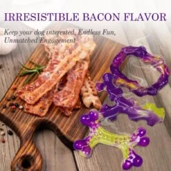 Itopfox Tough Dog Toys For Aggressive Chewers 3 Pack, Indestructible Dog Toy For Large Dogs, Bacon Flavored, Keeps Dogs Busy 9 Itopfox Tough Dog Toys For Aggressive Chewers 3 Pack, Indestructible Dog Toy For Large Dogs, Bacon Flavored, Keeps Dogs Busy -Itopfox Shop GUEST 0b8016bd 20fc 4ffc 891b c469d0473e13