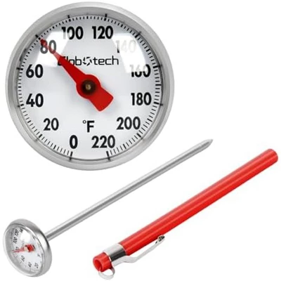 Itopfox Kitchen Food-Cooking Meat Coffee Thermometer – Pocket Espresso Thermometer For Milk Foam Frothing Chocolate Water Grill, Turkey 7 Itopfox Kitchen Food-Cooking Meat Coffee Thermometer – Pocket Espresso Thermometer For Milk Foam Frothing Chocolate Water Grill, Turkey - Image 7