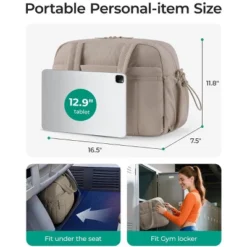 Itopfox Travel Duffle Bag For Women With Wet Pocket, Lightweight Carry-On Weekender, Water-Resistant, Multiple Compartments -Itopfox Shop GUEST 0f90edda 9542 4a8c 9643 65f409728dcb