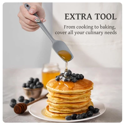 Itopfox 43-Piece Kitchen Utensil Set With Silicone Spatulas, Heat-Resistant Cooking Tools Non-Stick Cookware Safe Dishwasher Friendly, Holder & Hooks 5 Itopfox 43-Piece Kitchen Utensil Set With Silicone Spatulas, Heat-Resistant Cooking Tools Non-Stick Cookware Safe Dishwasher Friendly, Holder & Hooks - Image 5