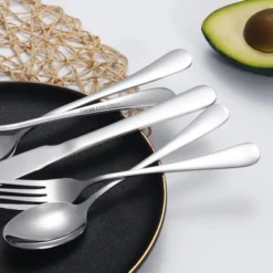 Itopfox 50-Piece Stainless Steel Flatware Set For 10, Includes Forks, Knives, Spoons & Salad Forks, Dishwasher Safe, Durable Tableware For Home 9 Itopfox 50-Piece Stainless Steel Flatware Set For 10, Includes Forks, Knives, Spoons & Salad Forks, Dishwasher Safe, Durable Tableware For Home -Itopfox Shop GUEST 0fd7a5e0 a273 4300 9f79 5761a78df39d