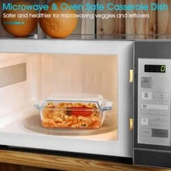 Itopfox Set Of 2 Glass Casserole Dishes With Lids, Oven Safe Rectangular Baking Dishes For Cooking, Roasting, And Serving Meals 10 Itopfox Set Of 2 Glass Casserole Dishes With Lids, Oven Safe Rectangular Baking Dishes For Cooking, Roasting, And Serving Meals -Itopfox Shop GUEST 10bc5284 9a19 43a3 a1b6 1fd76a3b952d