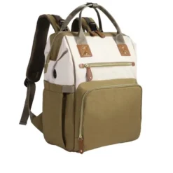 Itopfox Large Capacity Diaper Backpack For Parents With Multiple Pockets, Insulated Compartments, And Stroller Hooks, Beige -Itopfox Shop GUEST 128601ec bf5e 4e17 987f 22694e09b080