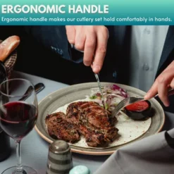 Itopfox 16 Piece Silverware Set For 4, Premium Stainless Steel Cutlery Set, Utensil Sets, Flatware For 4, Forks Spoons And Knives Set Dishwasher Safe -Itopfox Shop GUEST 148dce48 b2ff 44d6 97e3 8fee1a525904