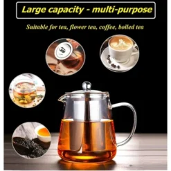 Itopfox Mini Glass Teapot With Removable Stainless Steel Infuser For Blooming & Loose Leaf Tea, Microwave & Stovetop Safe 14 Itopfox Mini Glass Teapot With Removable Stainless Steel Infuser For Blooming & Loose Leaf Tea, Microwave & Stovetop Safe -Itopfox Shop GUEST 15d18415 9b3c 49ec a6d0 386c467c5581
