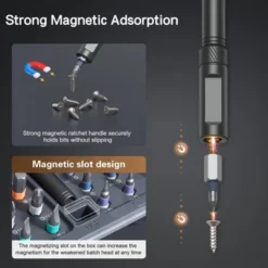 Itopfox 42 In 1 Magnetic Screwdriver Set With Detachable Ratchet Handle Multi Bit Drive Set, Compact Repair Tool Kit For Furniture, Computer, Bicycle 13 Itopfox 42 In 1 Magnetic Screwdriver Set With Detachable Ratchet Handle Multi Bit Drive Set, Compact Repair Tool Kit For Furniture, Computer, Bicycle -Itopfox Shop GUEST 178f1ff8 c4d3 453b 9338 a8086b61aab2