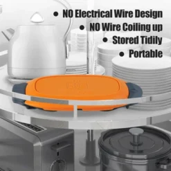 Itopfox Quick-Heat Microwave Egg Cooker, Poacher & Fryer Multi-Use For Breakfast Sandwiches, Dishwasher Safe, Portable For Home, Travel, Gifts Orange -Itopfox Shop GUEST 17d63c2d 0389 4136 a33a 1e2c53b861cc