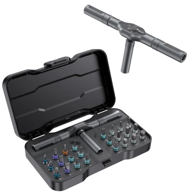 Itopfox 24 In 1 Magnetic Screwdriver Set With Ratchet & Removable Bits, Precision Tool Kit For Electronics, Watches, Bicycles & DIY Projects 6 Itopfox 24 In 1 Magnetic Screwdriver Set With Ratchet & Removable Bits, Precision Tool Kit For Electronics, Watches, Bicycles & DIY Projects - Image 6