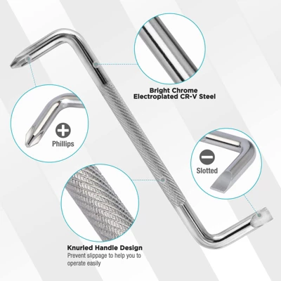 Itopfox 12-Piece Magnetic Screwdriver Set With Phillips And Slotted Tips, S2 Alloy Steel, Includes Magnetizer Demagnetizer And Offset Screwdriver 6 Itopfox 12-Piece Magnetic Screwdriver Set With Phillips And Slotted Tips, S2 Alloy Steel, Includes Magnetizer Demagnetizer And Offset Screwdriver - Image 6