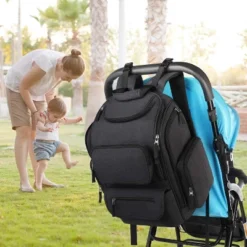 Itopfox Multifunctional Diaper Backpack With Insulated Pockets, Water Resistant Baby Bag For Men & Women, Stroller Straps, Black 16 Itopfox Multifunctional Diaper Backpack With Insulated Pockets, Water Resistant Baby Bag For Men & Women, Stroller Straps, Black -Itopfox Shop GUEST 1c3e41d7 41cf 4566 b190 4e8d9a4261aa