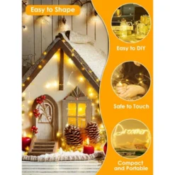 Itopfox 66Ft 200 LED Fairy Lights Plug In, Waterproof String Lights Outdoor & Indoor 8 Modes Christmas Light Bedroom Decor, Timer Twinkle Lights -Itopfox Shop GUEST 1cea998e 4fdd 4ed6 a922 0cf450d274dc
