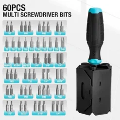 Itopfox Multi-Function Screw Driver Set With 60 Replaceable Cr-V Bits Flat, Phillips, Torx, Hex, Square, All In One Screwdrivers With Rolling Barrel -Itopfox Shop GUEST 1dd19ddd 6106 49a3 a1a9 7a446fed88c6