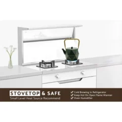 Itopfox Stovetop Safe Japanese Cast Iron Tea Kettle, Diamond Design Teapot With Removable Infuser For Loose Leaf Tea, Dark Green -Itopfox Shop GUEST 1e107c42 c062 47f6 b838 a599c65df67d