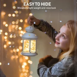 Itopfox 5 Pack Fairy Lights, 7 Feet 20 LED String Lights With Timer, Waterproof Firefly Lights On Silver Wire For Home Party Wedding Christmas White -Itopfox Shop GUEST 1eb94086 dbb9 4ce0 ab37 6e092deef85f