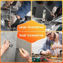 Itopfox 9-Piece Magnetic Screwdriver Set With Non-Slip Handles, Includes Phillips And Slotted Screwdrivers For Home And Car Maintenance 12 Itopfox 9-Piece Magnetic Screwdriver Set With Non-Slip Handles, Includes Phillips And Slotted Screwdrivers For Home And Car Maintenance -Itopfox Shop GUEST 1eefe5af f8a6 4cc8 8b99 1d2d1e6c578b