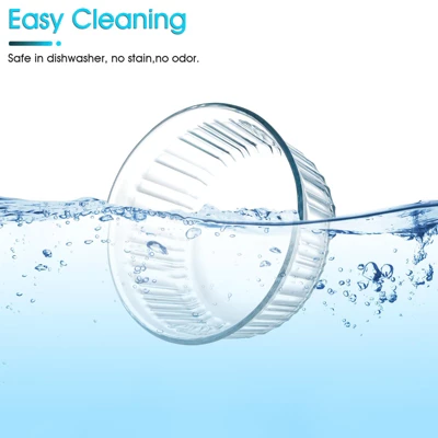 Itopfox Round Glass Casserole Dish With Lid, Borosilicate Oven Safe Bakeware For Cooking, Baking & Serving 6 Itopfox Round Glass Casserole Dish With Lid, Borosilicate Oven Safe Bakeware For Cooking, Baking & Serving - Image 6