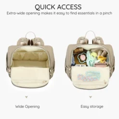 Itopfox Lightweight Stylish Diaper Backpack For Boys Girls & Baby Travel Essentials With Changing Pad & Insulated Pocket -Itopfox Shop GUEST 20003e95 3901 46e1 bebe 7f73af35a706