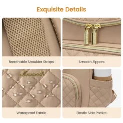 Itopfox Small Waterproof Diaper Backpack With Changing Pad, Stylish Baby Bag For Travel, Includes Stroller Buckles, 14 Inch 11 Itopfox Small Waterproof Diaper Backpack With Changing Pad, Stylish Baby Bag For Travel, Includes Stroller Buckles, 14 Inch -Itopfox Shop GUEST 216b1991 490d 4b8c 9c67 f45c3f83935b