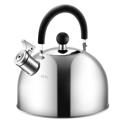 Itopfox 304 Stainless Steel Whistling Tea Kettle, 3 Quart Capacity, Suitable For Induction & Gas Stove Tops, Fast Boiling 7 Itopfox 304 Stainless Steel Whistling Tea Kettle, 3 Quart Capacity, Suitable For Induction & Gas Stove Tops, Fast Boiling - Image 7