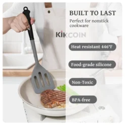 Itopfox 43-Piece Kitchen Utensil Set With Silicone Spatulas, Heat-Resistant Cooking Tools Non-Stick Cookware Safe Dishwasher Friendly, Holder & Hooks 8 Itopfox 43-Piece Kitchen Utensil Set With Silicone Spatulas, Heat-Resistant Cooking Tools Non-Stick Cookware Safe Dishwasher Friendly, Holder & Hooks -Itopfox Shop GUEST 2872c6bb 2e0c 443e a224 14866a37ee59