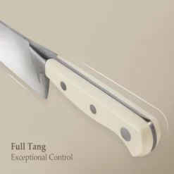 Itopfox 14-Piece Forged High Carbon Stainless Steel Knife Set With Block, Sharp Blade Cutlery, Dishwasher Safe, Cream -Itopfox Shop GUEST 28b7ddd6 ebac 4ecd bed3 b0e976246c7e