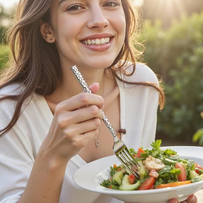 Itopfox 40-Piece Hammered Silverware Set, 18/10 Stainless Steel Flatware For 8, Cutlery Set For Home, Party, Wedding, Mirror Polished Dishwasher Safe 7 Itopfox 40-Piece Hammered Silverware Set, 18/10 Stainless Steel Flatware For 8, Cutlery Set For Home, Party, Wedding, Mirror Polished Dishwasher Safe - Image 7