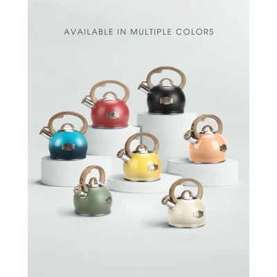 Itopfox Stovetop Whistling Tea Kettle, 2.1 Quart Stainless Steel Teapot With Heat-Resistant Handle, Compatible With All Stoves 6 Itopfox Stovetop Whistling Tea Kettle, 2.1 Quart Stainless Steel Teapot With Heat-Resistant Handle, Compatible With All Stoves - Image 6