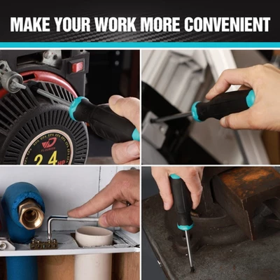 Itopfox 12-Piece Magnetic Screwdriver Set With Phillips And Slotted Tips, S2 Alloy Steel, Includes Magnetizer Demagnetizer And Offset Screwdriver 2 Itopfox 12-Piece Magnetic Screwdriver Set With Phillips And Slotted Tips, S2 Alloy Steel, Includes Magnetizer Demagnetizer And Offset Screwdriver - Image 2