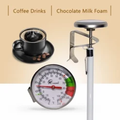 Itopfox Instant Read Dial Thermometer For Coffee, Chocolate, Milk Foam, Safe & Easy To Use, Wide Measuring Range -Itopfox Shop GUEST 308c7648 b907 435e 808c a23c40c2517f