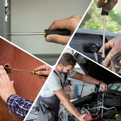 Itopfox 9-Piece Magnetic Screwdriver Set With Non-Slip Handles, Includes Phillips And Slotted Screwdrivers For Home And Car Maintenance 2 Itopfox 9-Piece Magnetic Screwdriver Set With Non-Slip Handles, Includes Phillips And Slotted Screwdrivers For Home And Car Maintenance - Image 2