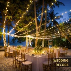 Itopfox 168FT 600 LED Christmas Lights Outdoor Waterproof 8 Modes Indoor String Lights For Outside Warm White Lights Plug In For Wedding Party -Itopfox Shop GUEST 3144164d 7498 474c 9be0 cd554cd33911