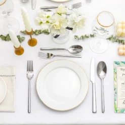 Itopfox 40-Piece Forged Stainless Steel Flatware Set, Mirror Polished Cutlery For Kitchen, Home, Wedding, Party, Dishwasher Safe -Itopfox Shop GUEST 31abace1 1f6e 4e4e a5ef c04818c7a5c7