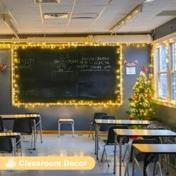 Itopfox Connectable Warm White String Lights For Indoor Bedroom 8 Modes Christmas Fairy Light Plug In Classroom 100 LED Twinkle Lights For Tree Decor -Itopfox Shop GUEST 32426c3a 7d87 4eec b473 690b1c87f51f