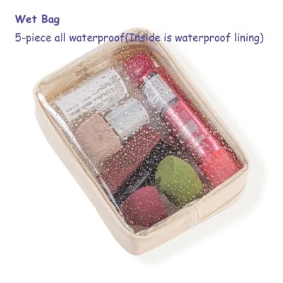 Itopfox 5-Piece Clear Waterproof TPU Baby Organizer Set For Diapers, Toys, And Travel Accessories, Nestable Bags 3 Itopfox 5-Piece Clear Waterproof TPU Baby Organizer Set For Diapers, Toys, And Travel Accessories, Nestable Bags - Image 3