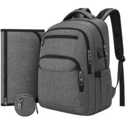 Itopfox Multi-Function Baby Diaper Backpack With Portable Changing Pad, Pacifier Holder, USB Charging Port, Ideal For Moms And Dads -Itopfox Shop GUEST 3555839a 27c9 486b 93c2 45c44bb742ae