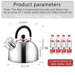 Itopfox 304 Stainless Steel Whistling Tea Kettle, 3 Quart Capacity, Suitable For Induction & Gas Stove Tops, Fast Boiling 10 Itopfox 304 Stainless Steel Whistling Tea Kettle, 3 Quart Capacity, Suitable For Induction & Gas Stove Tops, Fast Boiling -Itopfox Shop GUEST 38c112ec 188a 4779 9dc4 1b1e7f85f792