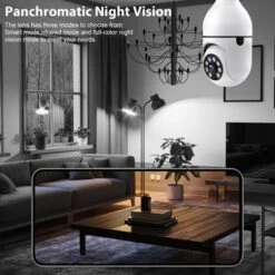 Itopfox 2K Light Bulb Security Camera With 5G&2.4G WiFi, 360°PTZ Coverage, Color Night Vision, Two-Way Talk, Motion Detection For Indoor/Outdoor Home -Itopfox Shop GUEST 3b0e368c 4019 47e5 a3f2 9587ba933904