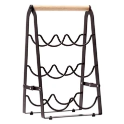Itopfox Wine Rack, 6 Bottle Wooden Countertop Free Standing Shelf, 3 Tier Bottle Holder Stand For Home Bar Tabletop, Kitchen Storage 13 Itopfox Wine Rack, 6 Bottle Wooden Countertop Free Standing Shelf, 3 Tier Bottle Holder Stand For Home Bar Tabletop, Kitchen Storage -Itopfox Shop GUEST 3c37f12c b27b 4478 b759 00876b8a9454
