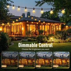 Itopfox Outdoor String Lights - Waterproof LED Globe Patio Lights 30 Ft With Shatterproof Bulbs Connectable Hanging Light For Backyard, Bistro, Porch -Itopfox Shop GUEST 3d806eef 9bf2 4539 adc7 54c2c666be7a