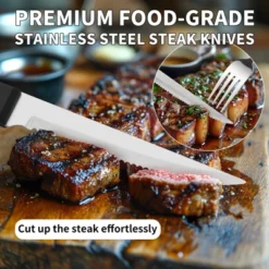 Itopfox 53-Piece Stainless Steel Flatware Set For 8 With Drawer Organizer, Includes Spoons, Forks, Steak Knives & Serving Utensils, Mirror Polished -Itopfox Shop GUEST 3e131660 45c8 4aa9 a34d 112e7c4ba20d