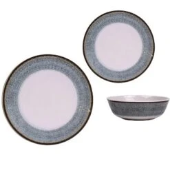 Itopfox Melamine Dinnerware Set, 12-Piece Plates And Bowls, Unbreakable And Dishwasher Safe, BPA-Free, Ideal For Indoor, Camping, BBQ, RV, Party -Itopfox Shop GUEST 3ed03033 948f 4422 9901 73200d7acdcb