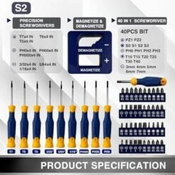 Itopfox Magnetic Screwdriver Set 66-Piece, S2 Alloy Steel, Includes Slotted/Phillips/Torx Mini Precision Screwdrivers, Replaceable Bits With Toolbox 11 Itopfox Magnetic Screwdriver Set 66-Piece, S2 Alloy Steel, Includes Slotted/Phillips/Torx Mini Precision Screwdrivers, Replaceable Bits With Toolbox -Itopfox Shop GUEST 40461c5f c136 4ca2 a6c5 41a3c5e1481c