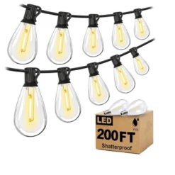 Itopfox Ultra Long Outdoor LED String Lights With Shatterproof S11 Edison Bulbs, Waterproof Hanging Light For Backyard Deck Porch Party Decor 11 Itopfox Ultra Long Outdoor LED String Lights With Shatterproof S11 Edison Bulbs, Waterproof Hanging Light For Backyard Deck Porch Party Decor -Itopfox Shop GUEST 40e1528d b026 4a0c 9360 e1dd5c75bd4a