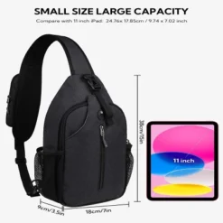 Itopfox Crossbody Sling Backpack For Travel & Hiking With Adjustable Strap, Multiple Pockets & Water-Resistant Material -Itopfox Shop GUEST 4120fb23 3356 441d 943c a4303f1d8a31