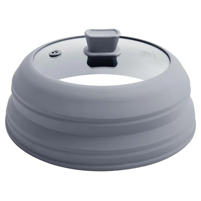 Itopfox Microwave Splatter Cover With Collapsible Design, Silicone Handle, And Steam Vent Hole For Safe And Even Cooking 7 Itopfox Microwave Splatter Cover With Collapsible Design, Silicone Handle, And Steam Vent Hole For Safe And Even Cooking - Image 7